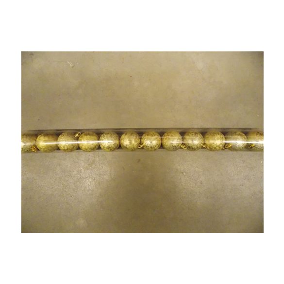 Kd. Gömb S/12db arany jeges 5cm