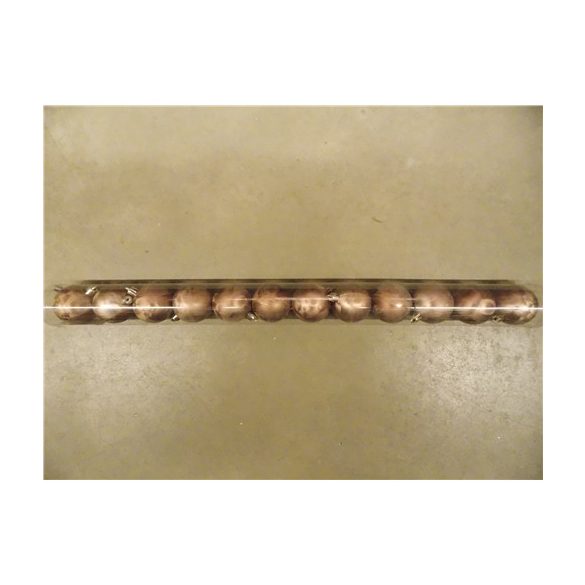 Kd. Gömb S/12db szürke jeges 5cm