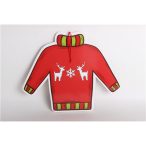 Sziv. Pulcsi piros akasztós 30x37cm