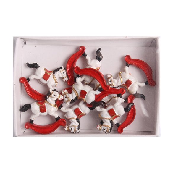 P. Hintaló x4 piros/fehér