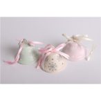 Harang fém 4cm - Rózsaszín/zöld/krém S/3