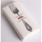Éttermi Szalvéta "Mr" 33x33cm