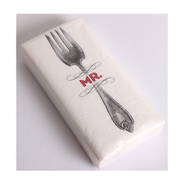 Éttermi Szalvéta "Mr" 33x33cm