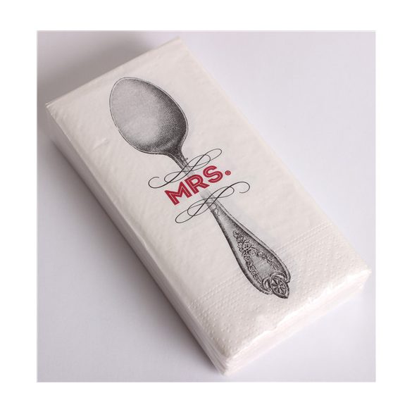 Éttermi Szalvéta "Mrs" 33x33cm