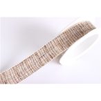 Sz. natúr csíkos barna 23mm x 10m