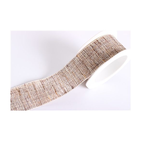 Sz. natúr csíkos barna 38mm x 10m