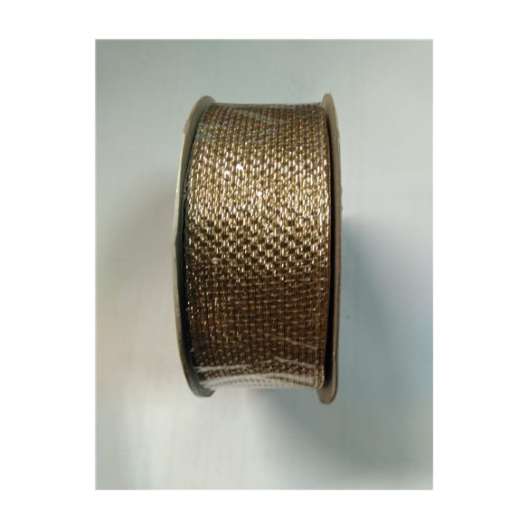 Sz. Metálhálós arany 25mm x 10m