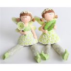 Poly Tündér lógólábú virágos Ruha 15cm - 2 fajta