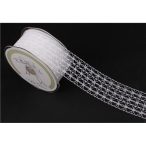 Szalag hurkolt fehér 38mm x 10m