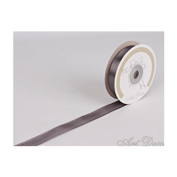 Szatén szalag grafit 15mmx25m