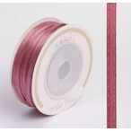 Szatén szalag 3mm/50m - Vintage rose