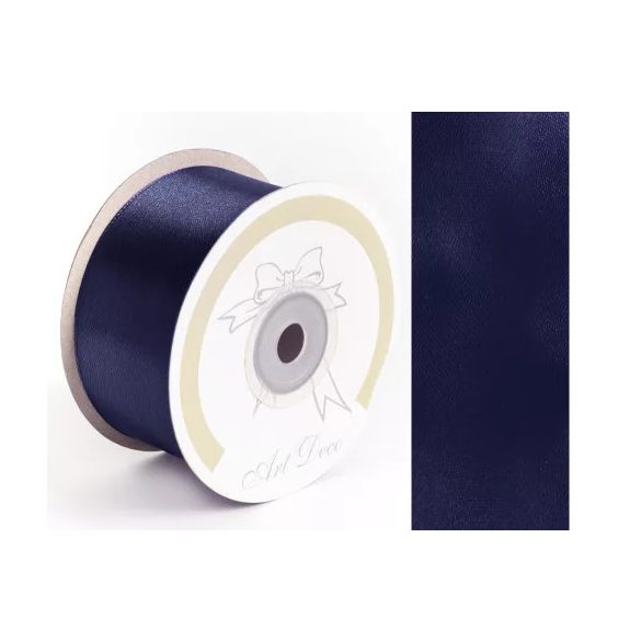 Szatén szalag 38mm/22,86m - Sötétkék