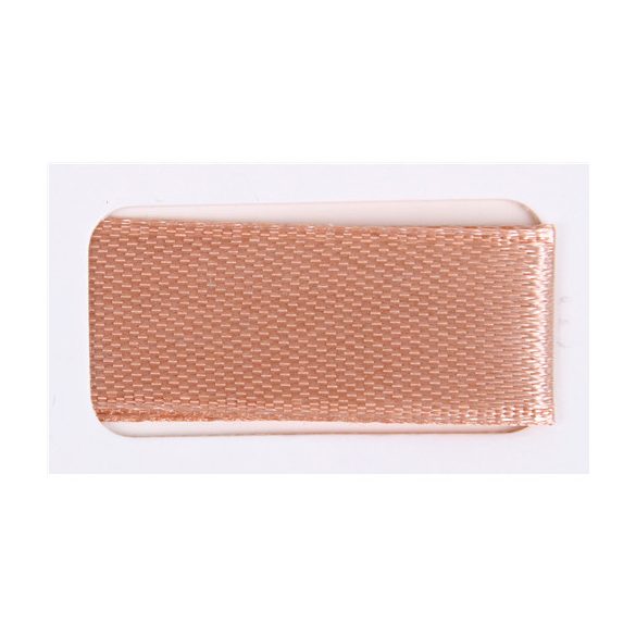 Szatén szalag 3mm/50m - Sötét púder