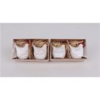 Tyúk poly x2+szalma 4,1cm - Fehér 