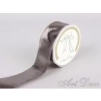 Szatén szalag metál 38mm x 10m - Grafit szürke