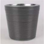 Kaspó bádog 13x15cm - Szürke