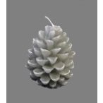 Gyertya mini toboz 6x8cm - Szürke S/4