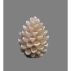 Gyertya mini toboz 6x8cm - Rózsaszín S/4