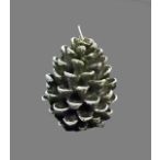 Gyertya mini toboz 6x8cm - Sötétzöld S/4