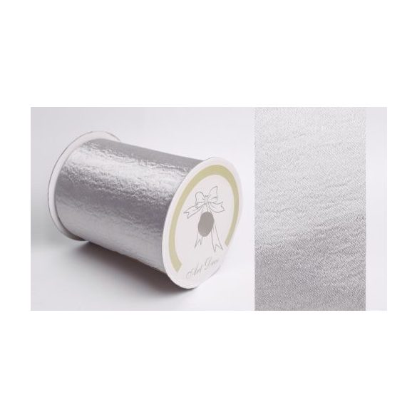 Szalag bőrhatású 120mm/10m - Ezüst