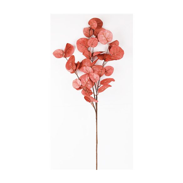 Eucalyptus ág foam 80cm - Piros