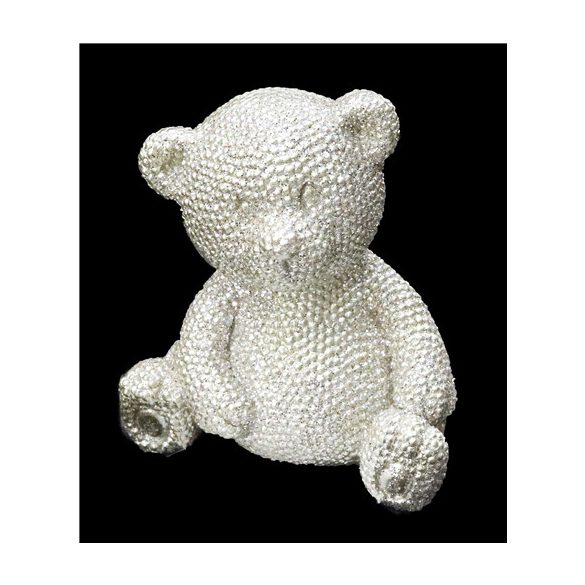 Maci ülő poly 7cm - Pezsgő