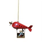 Fém repülő + karácsoniy figurák 10 cm - Több fajta