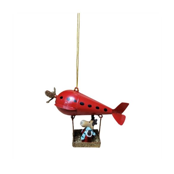 Fém repülő + karácsoniy figurák 10 cm - Több fajta