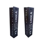   Papírtasak pálinkás szalagfüllel (38 x 8 x 8 cm) - Fekete