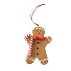 Mézeskalács nyalókával akasztós agyag 7,5x10cm