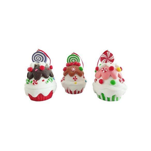 Habos süti akasztós agyag 7cm