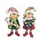 Manók csíkos sapkás poly 16,5cm - Fiú/Lány