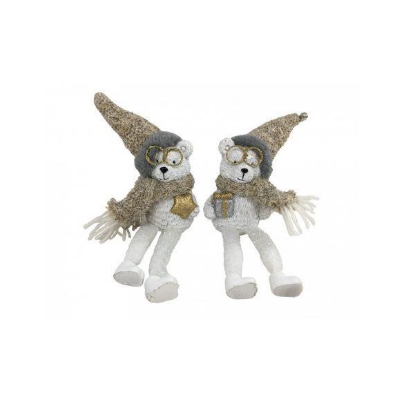 Jegesmedve szemüveggel poly - 2Féle