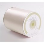 Szatén szalag 100mm/25m - Krém