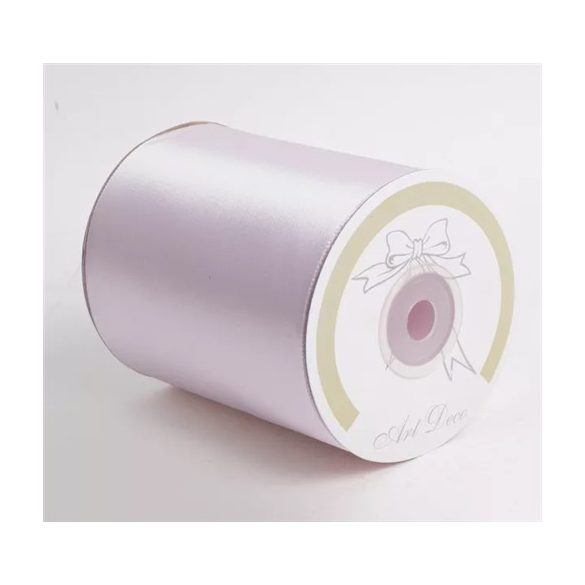 Szatén szalag 100mm/25m - Mályva