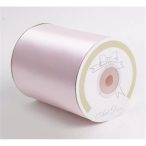 Szatén szalag 100mm/25m - Halvány rózsaszín