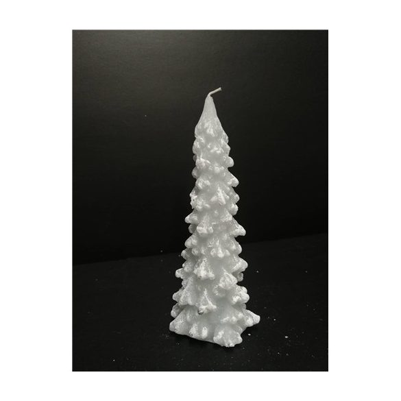 Gyertya kis fenyő 14,5cm - Babakék /DB