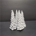 Gyertya hosszú fenyő 22cm - Ezüst S/4