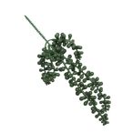 Borsóka gyöngyfűzér 26cm - Zöld