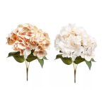 Hortenzia csokor 5virág 50cm -2 féle