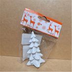 Fenyő poly 5x8,7cm - Fehér