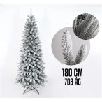   Fenyőfa "Normand" slim 703 ág 180 cm - Havas Zöld