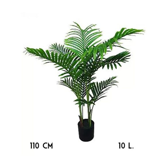 Pálma 10levél 110cm (műanyag cserépben)