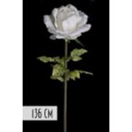 Rózsa óriás 136cm szárral - Fehér
