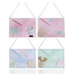 Filc akasztós boriták 15x21cm - Több színben