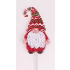 Bádog beszúró orrmanó figura 9x15,5cm