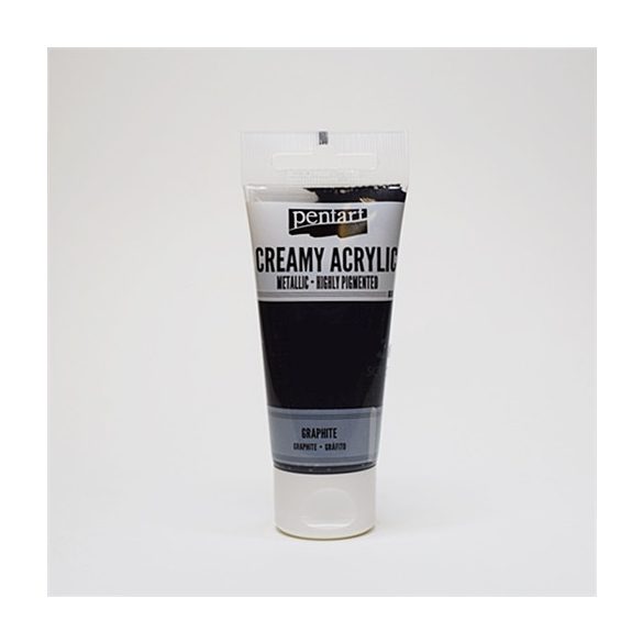 Krémes akrilfesték metál 60ml - Kék