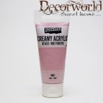 Krémes akrilfesték metál 60ml - Rózsaszín