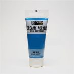 Krémes akrilfesték metál 60ml - Világoskék