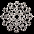 Fém díszítőelem, kerek 3 cm /DB